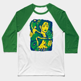 Brasil Ballerina Baseball T-Shirt